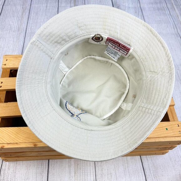 St. Louis Blues American Needle Tan Logo Bucket Hat - Picture 5 of 6